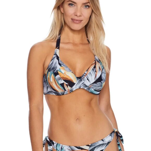 Fantasie Other - Fantasie Bamboo Grove Underwire Halter Bikini Top